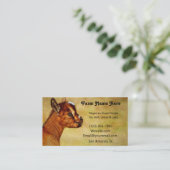 Nigerian Dwarf Dairy Goat Kind Visitekaartje (Staand voorkant)