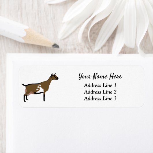 Nigerian Dwarf Dairy Goat Return Label (Insitu)