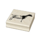 Nigerian Dwarf Dairy Goat Rubberstempel (Stempel)
