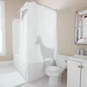 Nigerian Dwarf Dairy Goat Silhouette Shadow Buddie Douchegordijn (In situ)