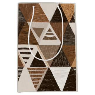 Nigerian patterns on a triangles background medium cadeauzakje