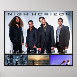 Nigh Horizon | Onbeweeglijk herdenkingsPoster Poster