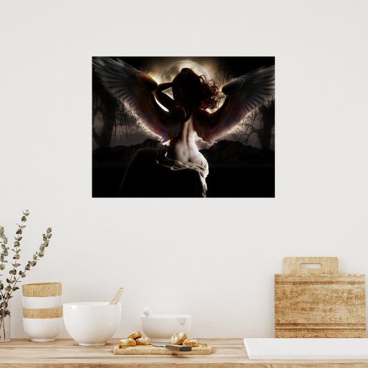 Night Angel Poster (Keuken)