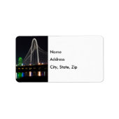 Night at Hunt Hill Address Label (Voorkant)