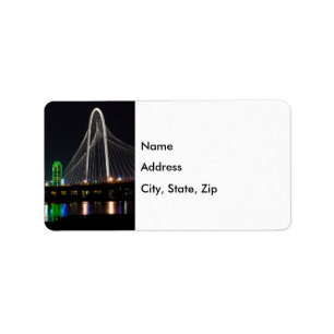 Night at Hunt Hill Address Label