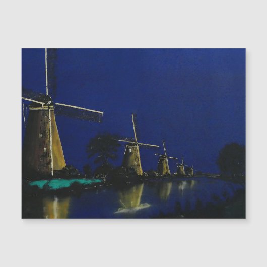 Night at Kinderdijk (Voorkant)