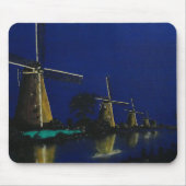 Night at Kinderdijk Muismat (Voorkant)