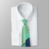 Night azure street stropdas (Gebonden)