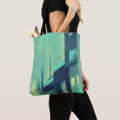 Night azure street tote bag (Dichtbij)