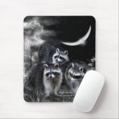 Night Bandits Art Mousepad Muismat (Met muis)