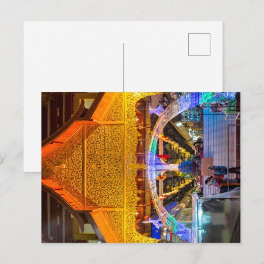 Night Bazaar Briefkaart (Voorkant / Achterkant)