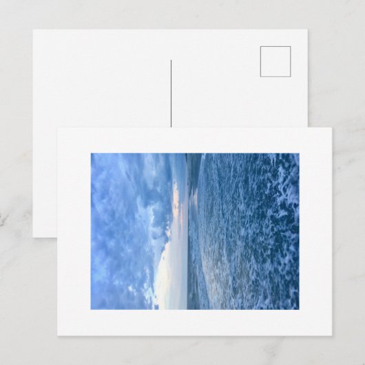 Night Beach Briefkaart (Voorkant / Achterkant)