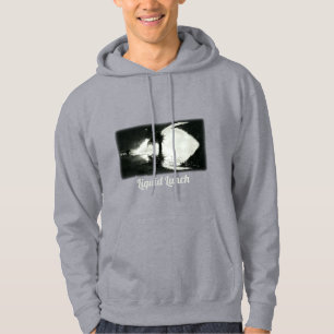 Night Beach Grey Hoodie