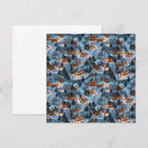 Night Before Christmas beroemd gemaakt door Twilig Kaart