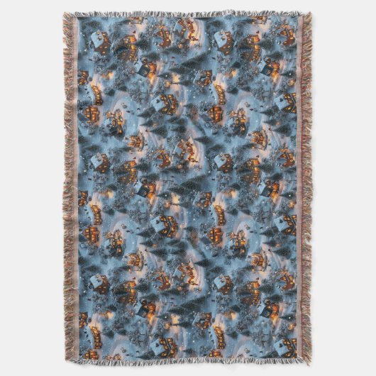 Night Before Christmas - Twilight Serenity  Deken (Voorkant Verticaal)