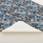 Night Before Christmas - Twilight Serenity  Sherpa Deken (3/4)