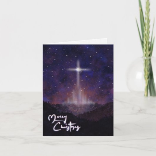 Night Before Chrstmas Card 4x6 Kaart (Voorkant)