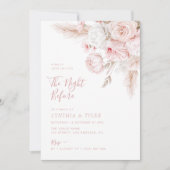 Night Before stoffig roos floral Kaart (Voorkant)