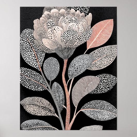 Night Bloom #12 = 4x5 Digitale Download Poster (Voorkant)