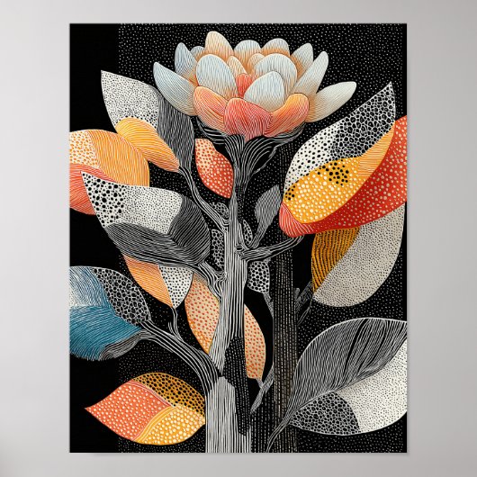 Night Bloom #18 - Digitale Download Poster (Voorkant)