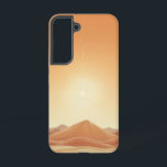 Night Bloom Canyon telefoonhoesje Samsung Galaxy Hoesje<br><div class="desc">Een mystieke maan stijgt op boven de silhouetten van de canyon in diep paarse tinten,  wat rust en droomachtige verwondering brengt.</div>
