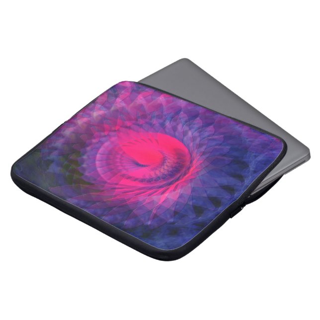 Night Bloom..... Laptop Sleeve (Voorkant top)