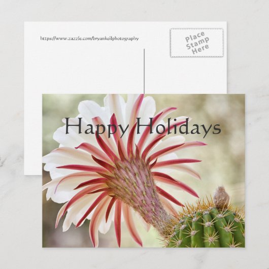 Night Bloomer prettige feestdagen (Voorkant / Achterkant)