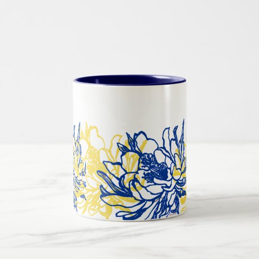 Night Blooming Cereus Coffee Mok (Center)