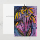 Night Blooms Briefkaart (Voorkant / Achterkant)