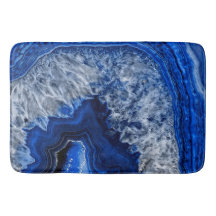 Night Blue Indigo Agate Mineral Quartz Gemstone
