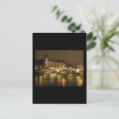 Night Bridge Briefkaart (Staand voorkant)