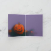 'Night Bright' Halloween Bedankkaart (Binnen)