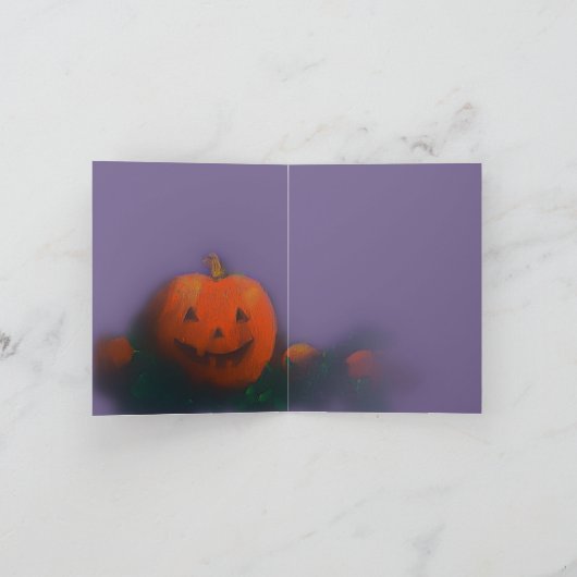 "Night Bright" Halloween Bedankkaart (Binnen)