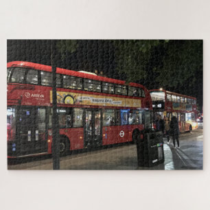 Night Buses, Angel Islington, Noord-Londen Verenig Legpuzzel