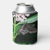 Night Butterfly Black Swallowtail bij Shenandoah Blikjeskoeler (Blikje Achterkant)