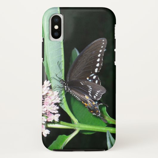 Night Butterfly Black Swallowtail bij Shenandoah Case-Mate iPhone Case (Achterkant)