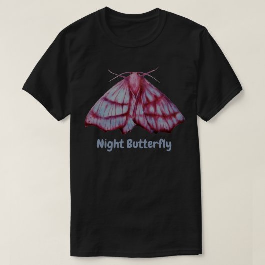 Night Butterfly T-shirt (Design voorkant)