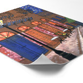 Night Cafe in Pirates Alley Poster (Hoek)