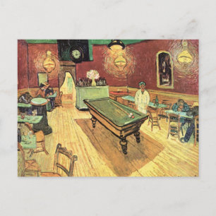 Night Cafe, plaats Lamartine door Vincent van Gogh Briefkaart