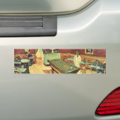 Night Cafe, plaats Lamartine door Vincent van Gogh Bumpersticker (Op auto)