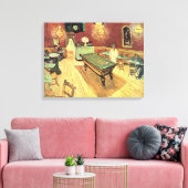 Night Cafe, plaats Lamartine door Vincent van Gogh Canvas Afdruk (Insitu (Woonkamer))