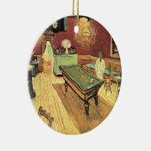 Night Cafe, plaats Lamartine door Vincent van Gogh Keramisch Ornament (Rechts)