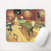 Night Cafe, plaats Lamartine door Vincent van Gogh Muismat (Met muis)