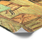 Night Cafe, plaats Lamartine door Vincent van Gogh Poster (Hoek)