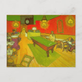 Night Cafe van Vincent van Gogh Briefkaart (Voorkant)