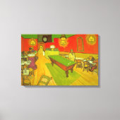 Night Cafe van Vincent van Gogh Canvas Afdruk (Voorkant)