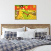 Night Cafe van Vincent van Gogh Canvas Afdruk (Insitu (Slaapkamer))
