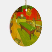 Night Cafe van Vincent van Gogh Keramisch Ornament (Rechts)