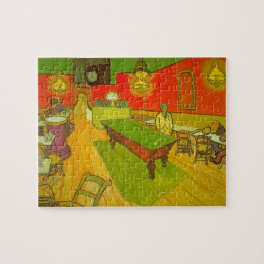 Night Cafe van Vincent van Gogh Legpuzzel (Horizontaal)