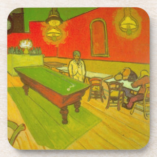 Night Cafe van Vincent van Gogh Onderzetter